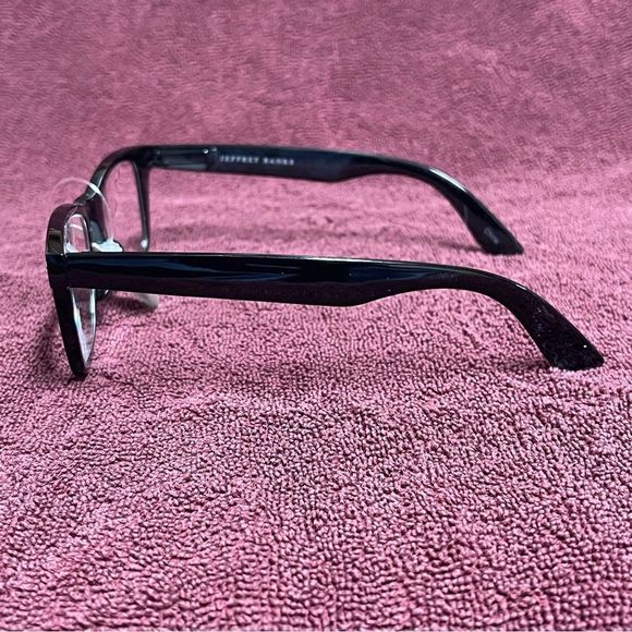 Jeffrey Banks Designer Men's Black Reading Glasses +1.50 NWOB - Picture 8 of 16